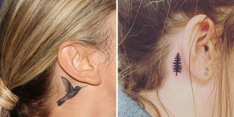 Ear Tattoos: Picture List Of Ear Tattoo Designs